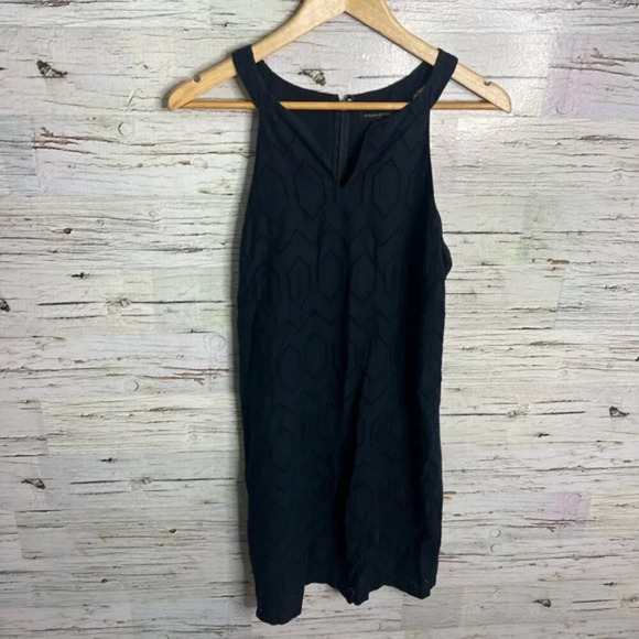 Banana republic blue dress midi dress size 6 - Picture 1 of 8